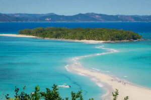 Madagaskar, Nosy Iranja, strand