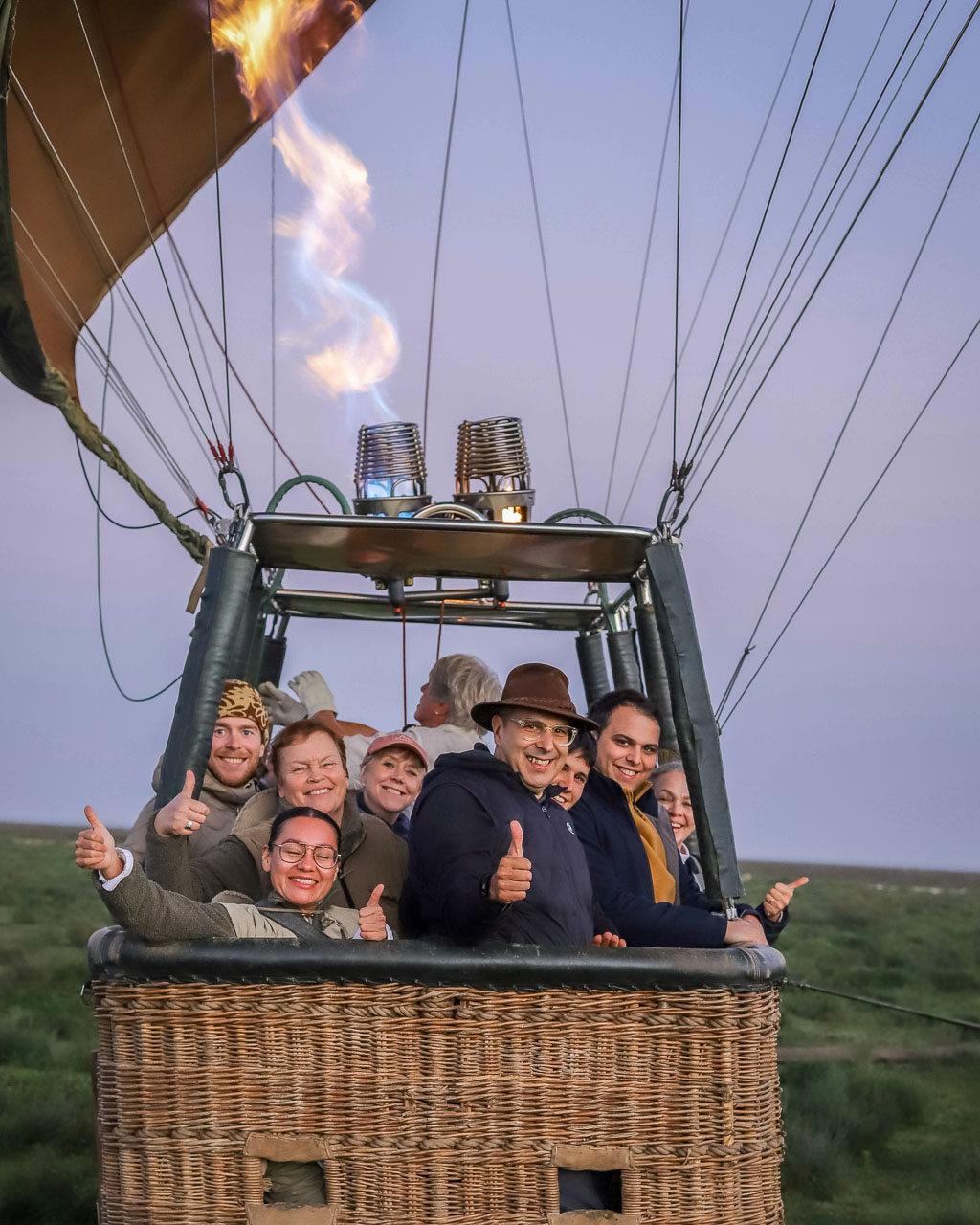 Tanzania, från våra kunder Lena och Sandra, luftballong